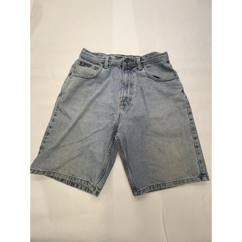 Vintage Calvin Klein Jeans Shorts Mens 33 Light Wash Denim USA Made 100% Cotton